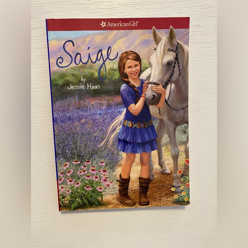American Girl Saige Book